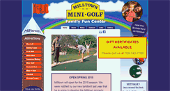 Desktop Screenshot of milltownminigolf.com